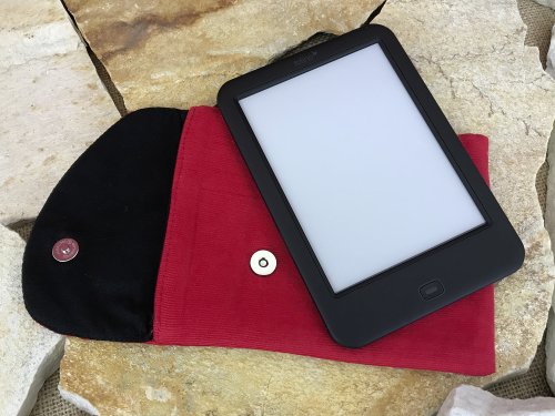 E-Reader-Tasche aus Cord